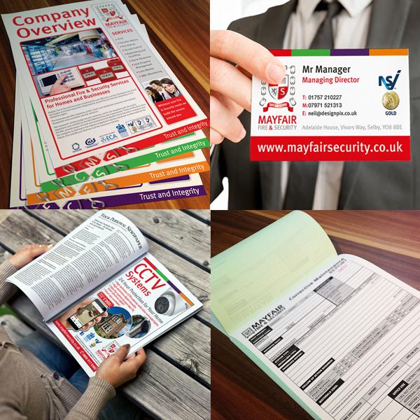 document designs for business in selby