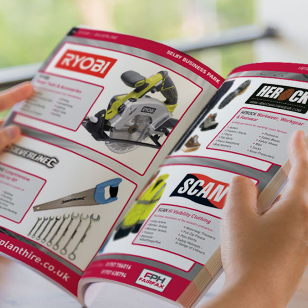 graphic design yorkshire, for fairfax product brochure 