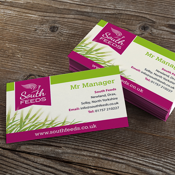 stationery and business card design for new businesses yorkshire